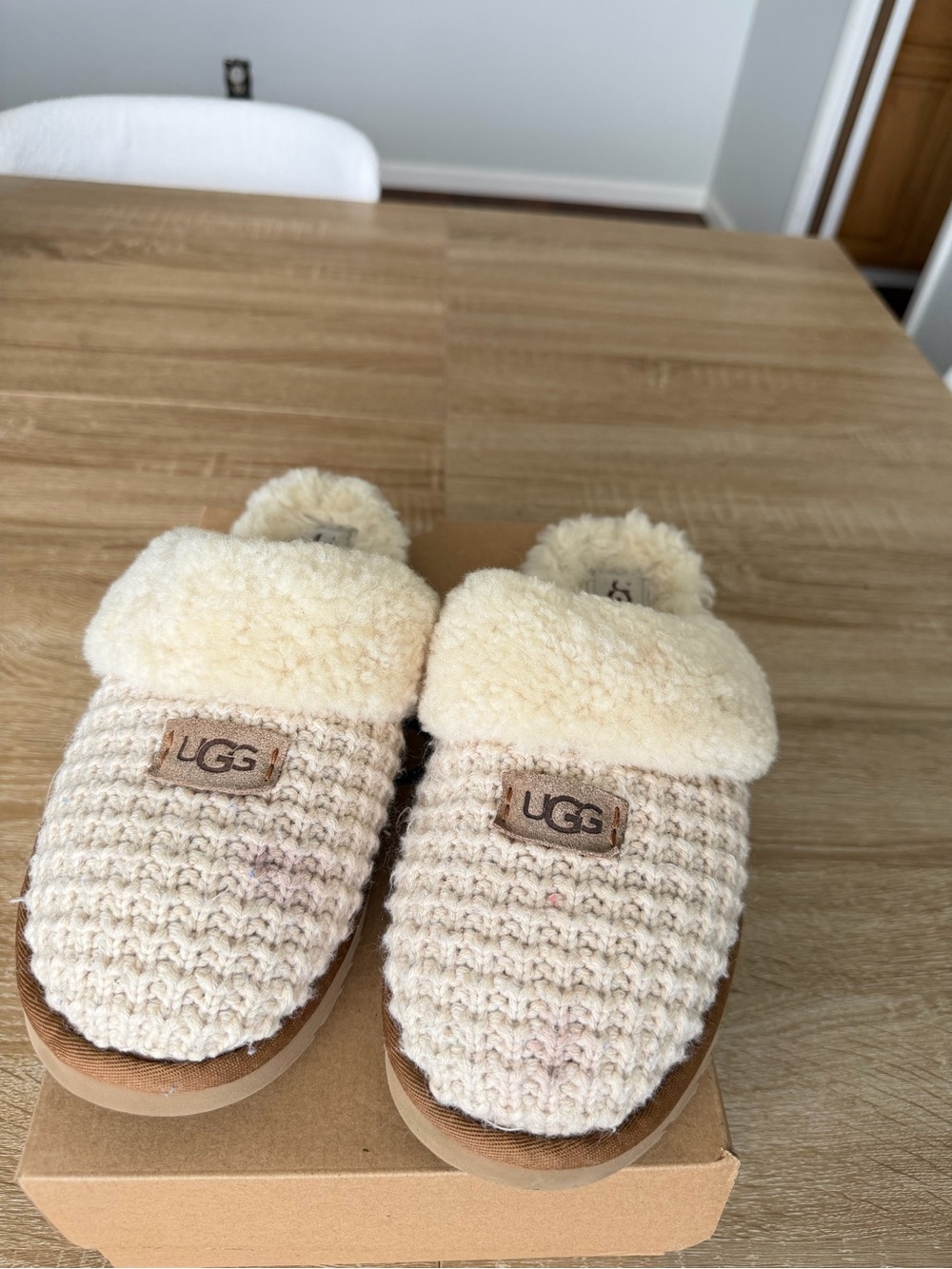 UGG Cozy knit slippers